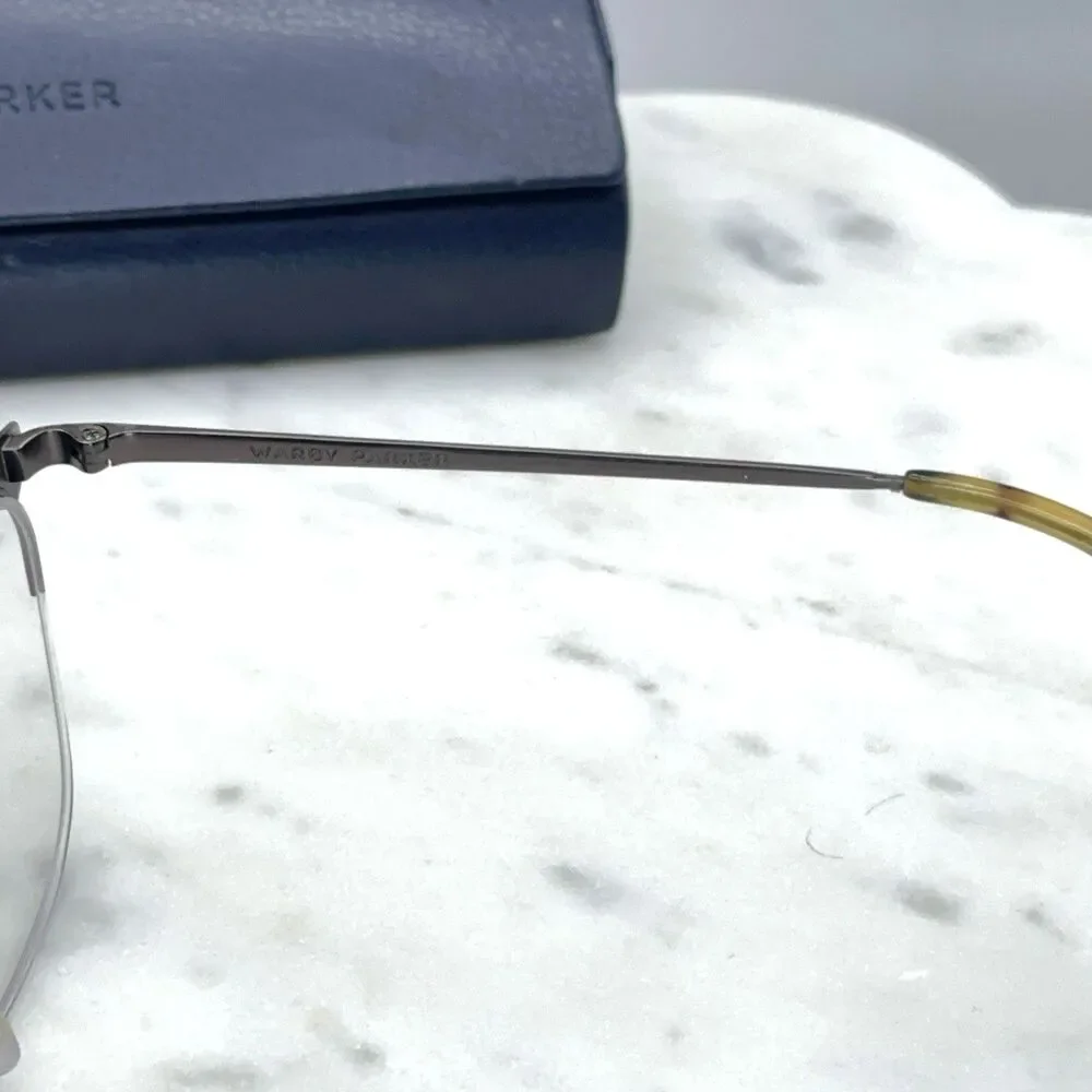Warby Parker Wallis XW 2306 Carbon Semi-Rimless/Half-Rim Eyeglasses Frames Only